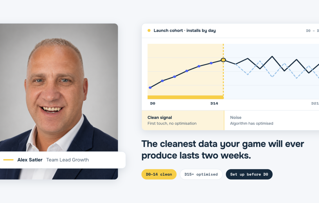 Launch day is the best data your game will ever produce. Most studios aren't ready for it